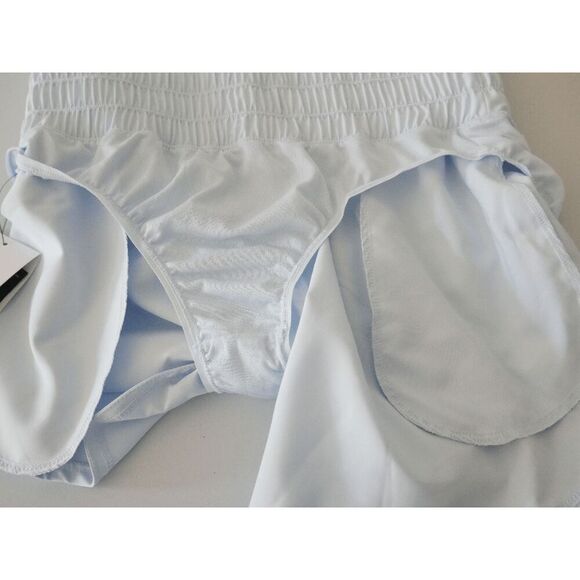 Nike One Women's Dri-FIT Ultra High-Waisted 3" Brief-Lined Shorts Armori Blue L - Picture 5 of 9